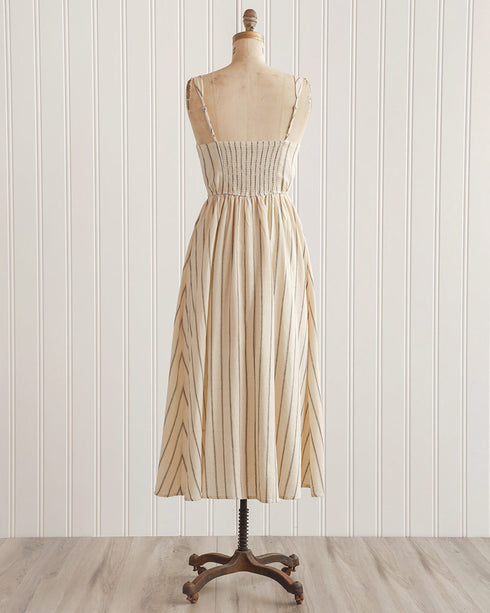 Journee Striped Midi Dress